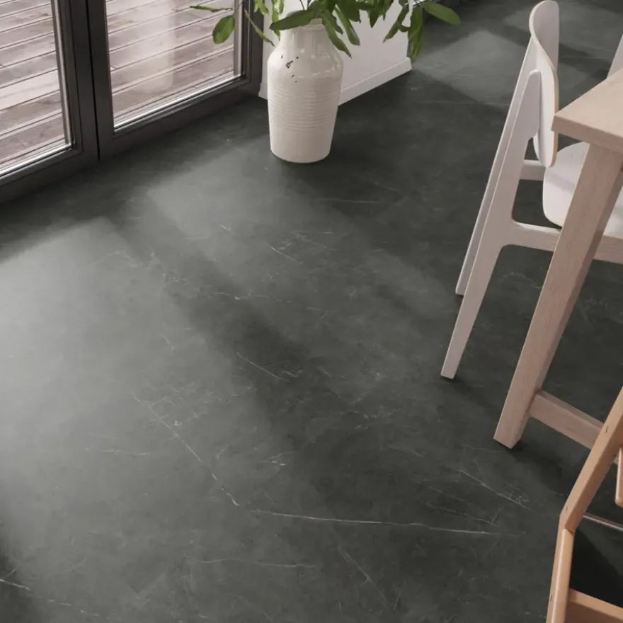 Click PVC Progetto Casano antraciet betonlook