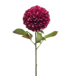 Dahlia pompom spray XL 77cm