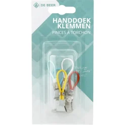 Debeer handdoekklemmen 5 kleuren