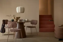 Decoratie schaal bruin - h19xd40cm