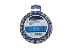 Decoratief Snoer 2 x 0,75mm2 Zwart/ Wit 5 Meter
