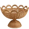 Decoratie schaal bruin - h27xd40cm