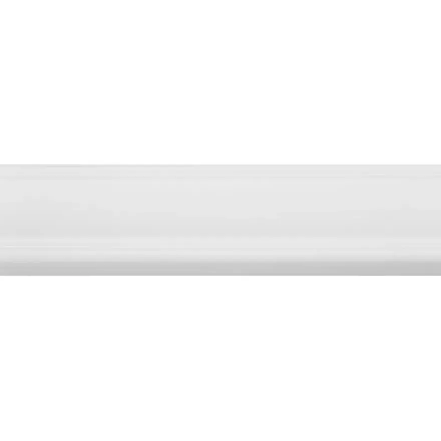 Decorlijst grenen wit gegrond 8x57mm 270cm
