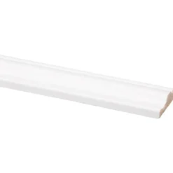 Decorlijst grenen wit gelakt 9x29mm 270cm
