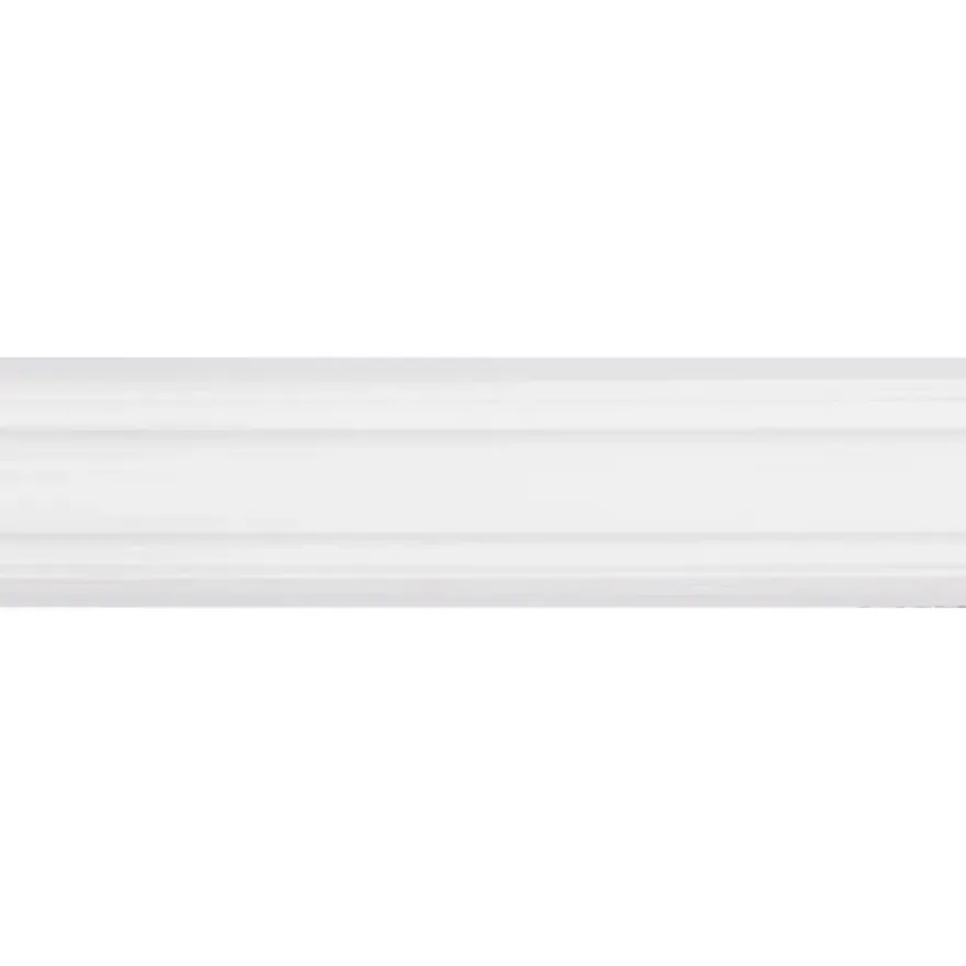 Decorlijst grenen 12x32 mm wit gegrond lengte 270 cm