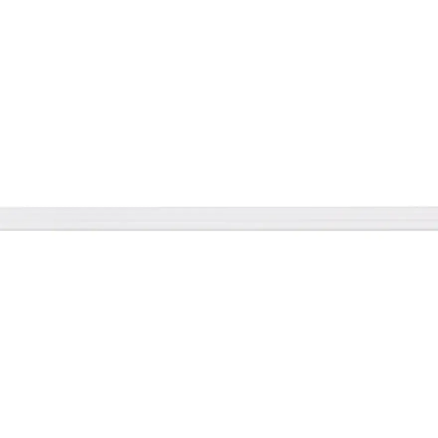 Decorlijst MDF wit folie 9x22 mm lengte 260 cm