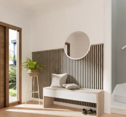 Decowall Acoustic eindprofiel grijs 260cm