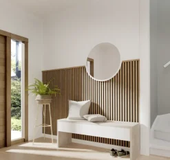 Decowall Acoustic eindprofiel brons eiken 260cm