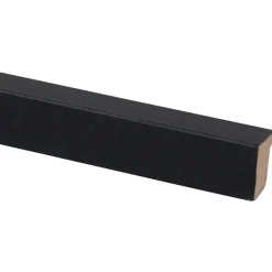 Decowall Acoustic eindprofiel zwart 260cm