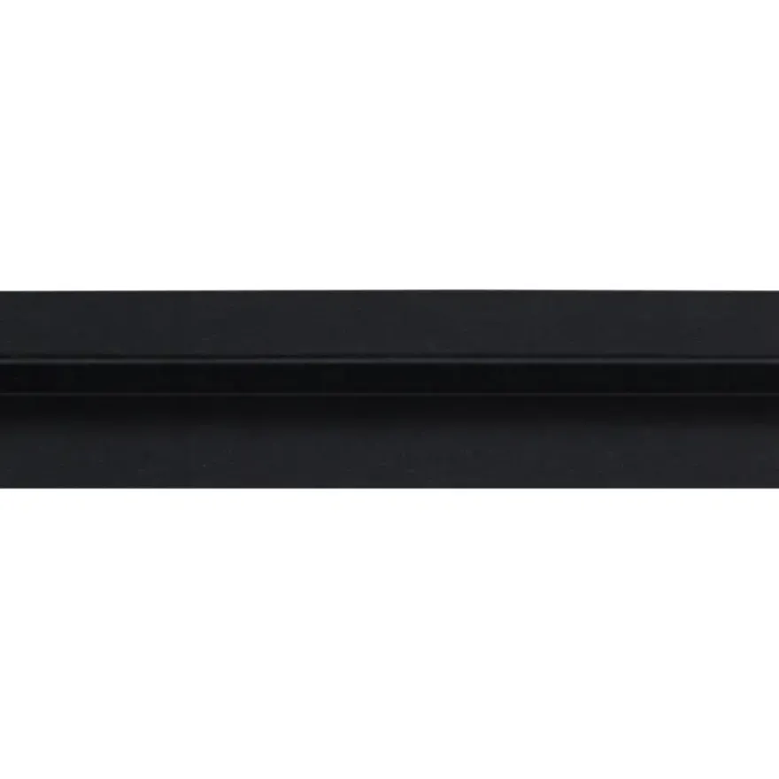 Decowall Acoustic eindprofiel zwart 260cm
