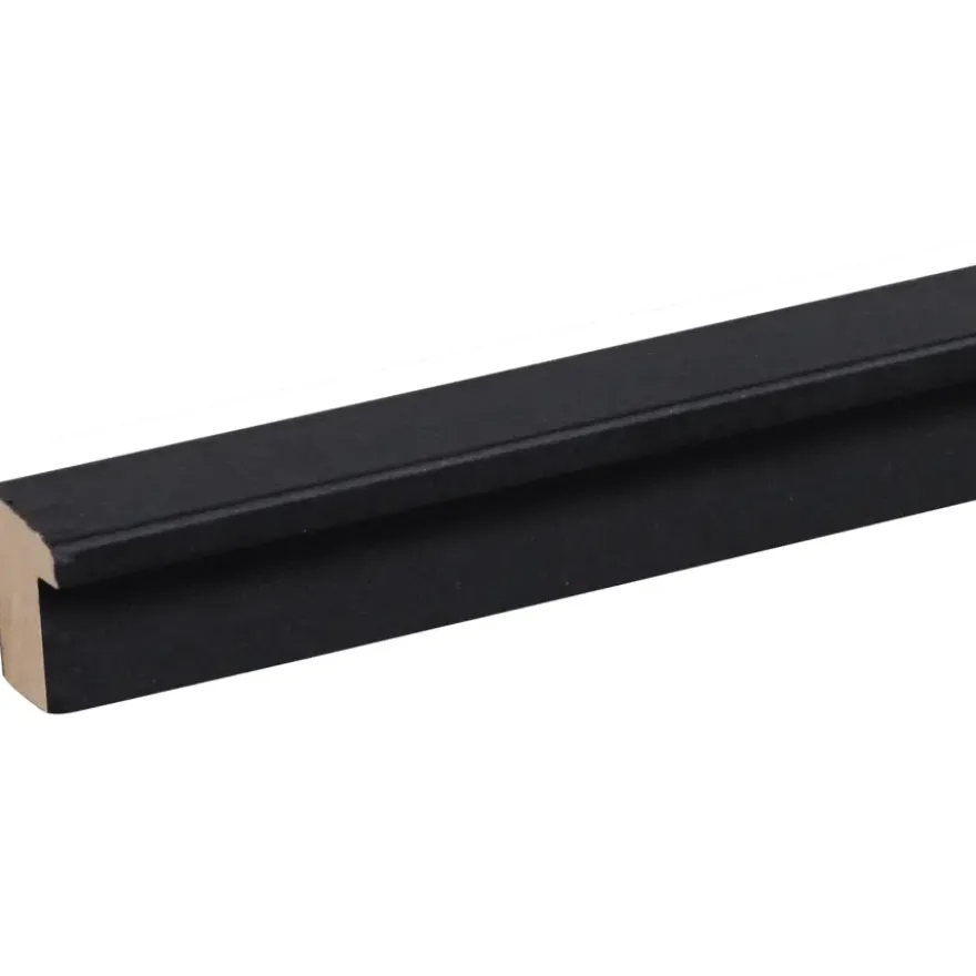 Decowall Acoustic eindprofiel zwart 260cm