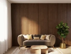 Decowall Elements afwerkingslat rustiek eiken 260x4,5cm 12mm