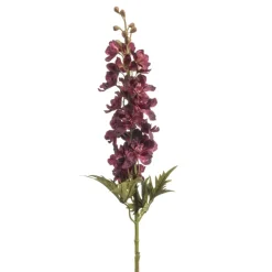 Delphinium spray burgundy 84cm