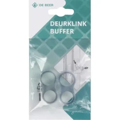 Deurklink buffer PVC 2 stuks