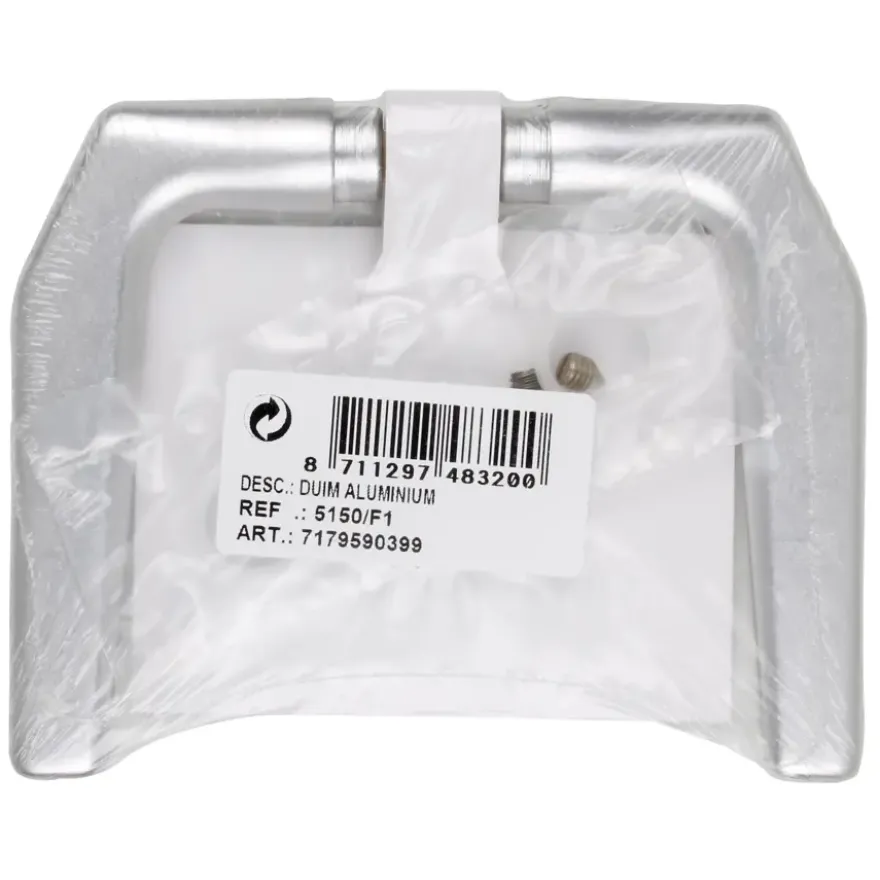 Deurkruk duim aluminium