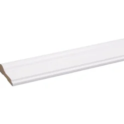 Deurlijst MDF wit folie classic 18x68 mm lengte 260 cm