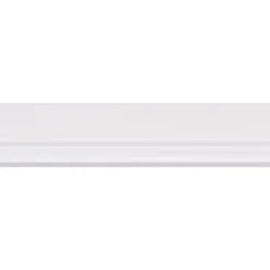 Deurlijst MDF wit folie 12x68 mm lengte 260 cm