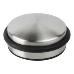 Deurstopper 100mm 800 gram inox look