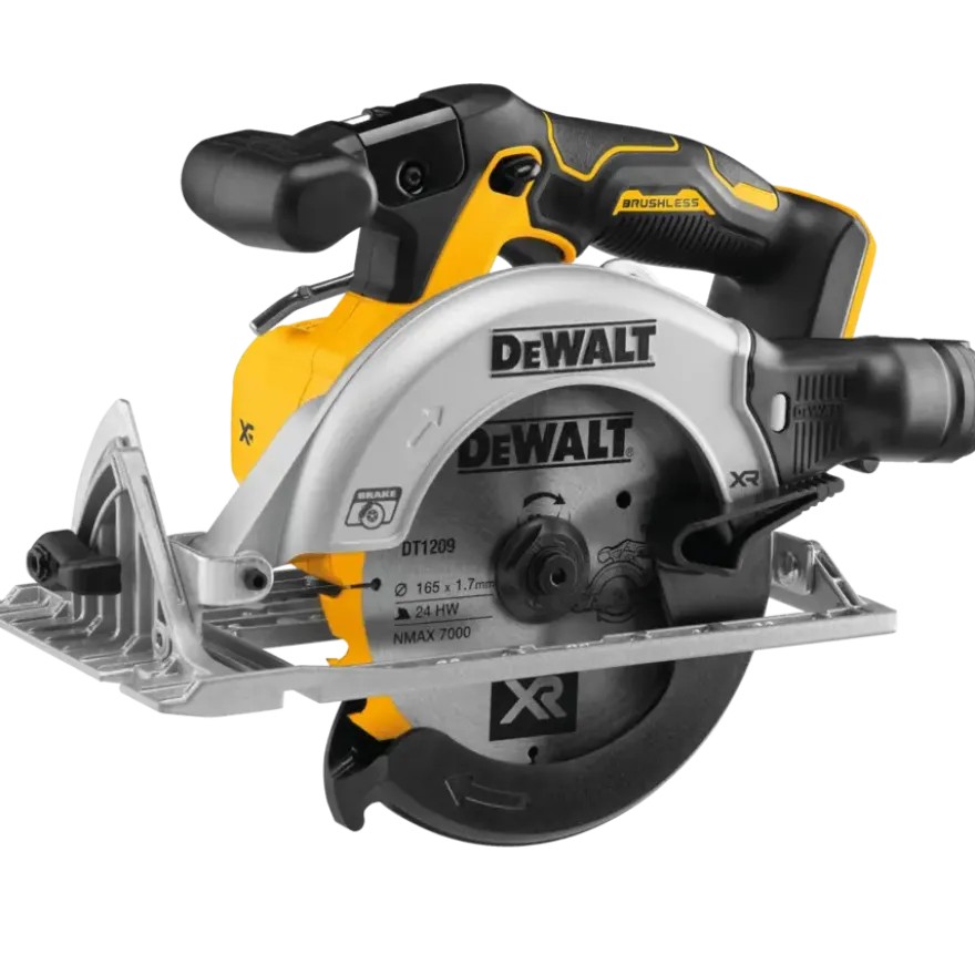 DeWalt 18V XR cirkelzaag brushless DCS565N-XJ (zonder accu)