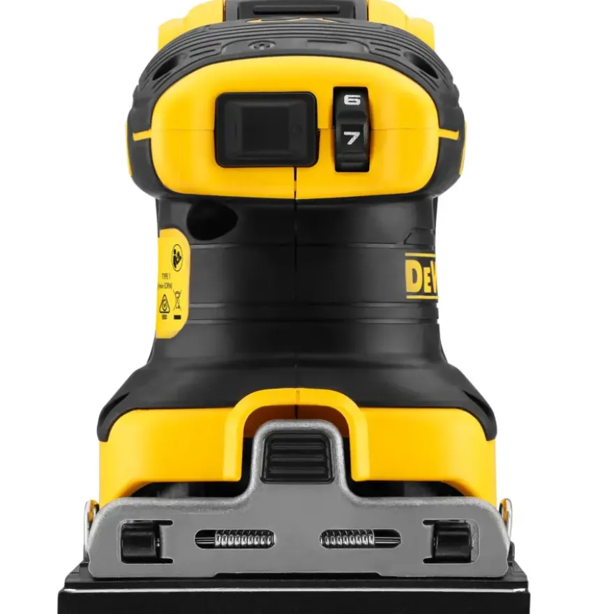 DeWalt 18V XR vlakschuurmachine brushless DCW200N-XJ (zonder accu)