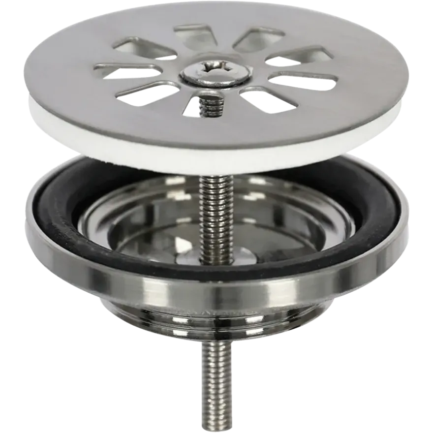 Differnz fonteinafvoerplug RVS