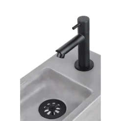 Differnz fonteinafvoerplug mat zwart