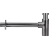 Differnz Wastafelsifon Design Gun Metal