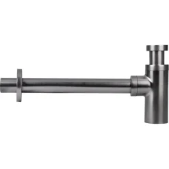 Differnz Wastafelsifon Design Gun Metal