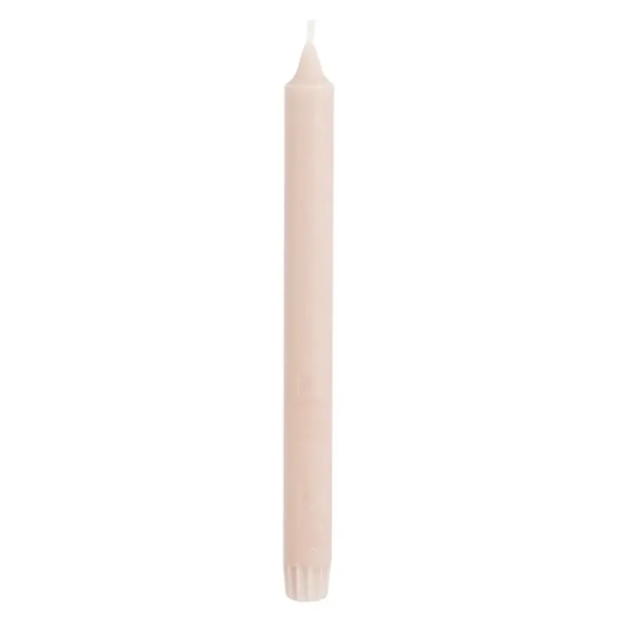 Dinerkaars stearine licht roze