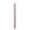 Dinerkaars stearine lila 6 stuks - h24xd2,2cm