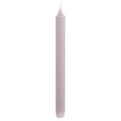 Dinerkaars stearine lila 6 stuks - h24xd2,2cm
