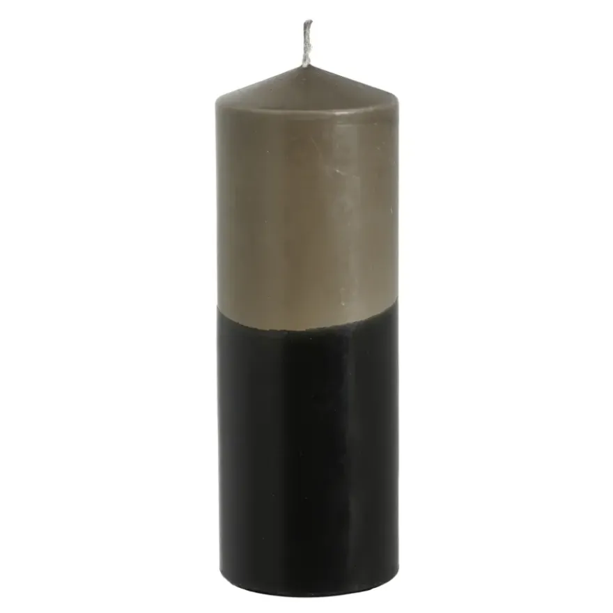 Dip-dye kaars stearine - h20xd7cm