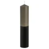 Dip-dye kaars stearine - h25xd5cm