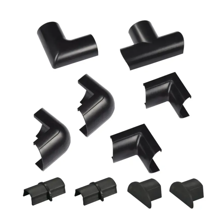 D-line Accessoireskit voor 30/ 15mm D-line Goot Zwart