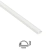 D-line kabelgoot halfrond wit 16/8 mm 2 meter