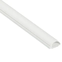D-line kabelgoot halfrond wit 20/10 mm 2 meter