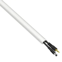 D-line kabelgoot halfrond wit 20/10 mm 2 meter