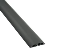 D-line kabelgoot halfrond zwart 60/12 mm 1.8 meter