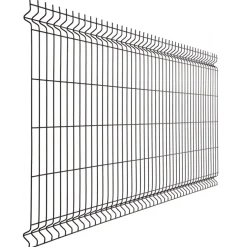 Draadpaneel Milano zwart 173 x 250 cm