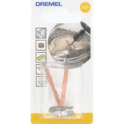 Dremel multitool accessoire - RVS inoxborstel plat - 2 stuks - 19,2 mm