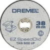 Dremel EZ SpeedClic snijschijven SC456B (12 stuks) voor metaal
