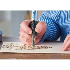 Dremel graveerpen accessoiresset VersaTip voor pyrografie 204 houtbranden - 4-delig