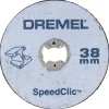 Dremel multitool accessoires - doorslijpschijf speedclic starterset SC406 - 2 stuks