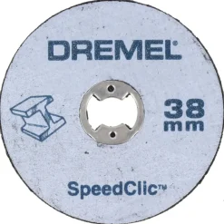 Dremel multitool accessoires - doorslijpschijf speedclic starterset SC406 - 2 stuks