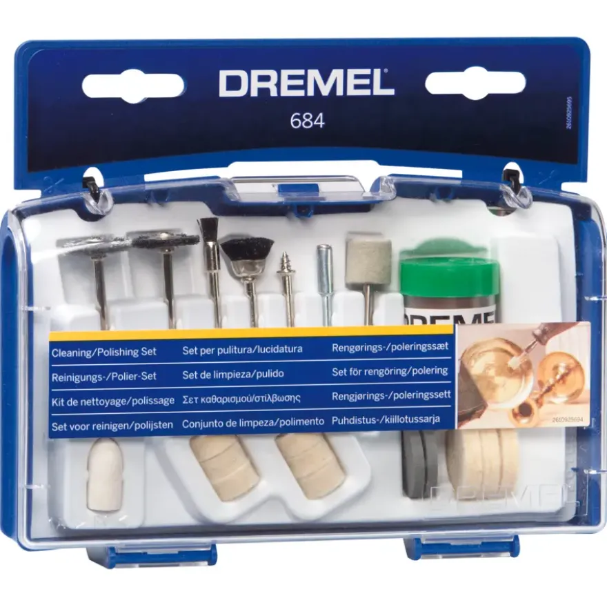 Dremel multitool accessoires - polijstset 684 - 20-delig