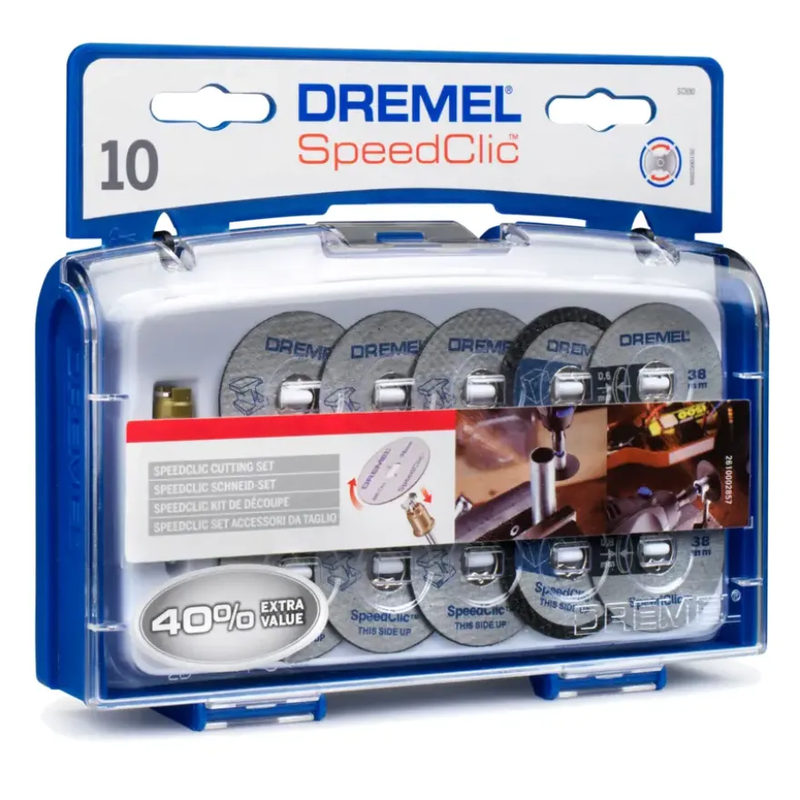 Dremel multitool accessoires - EZ speedclic snijset SC690 - 10-delig
