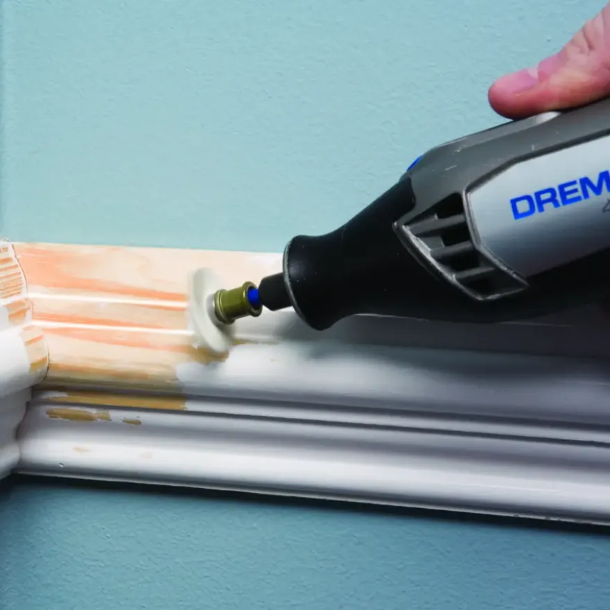 Dremel multitool accessoire - schuurborstel / polijstschijf S472 K120
