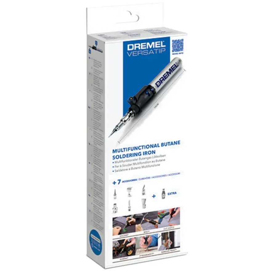 Dremel soldeerbout op gas VersaTip 2000-6 incl. accessoireset