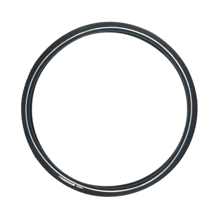 Dresco anti-lek buitenband metro elite 28x1 5/8x 1 3/8 (37-622) reflectie zwart