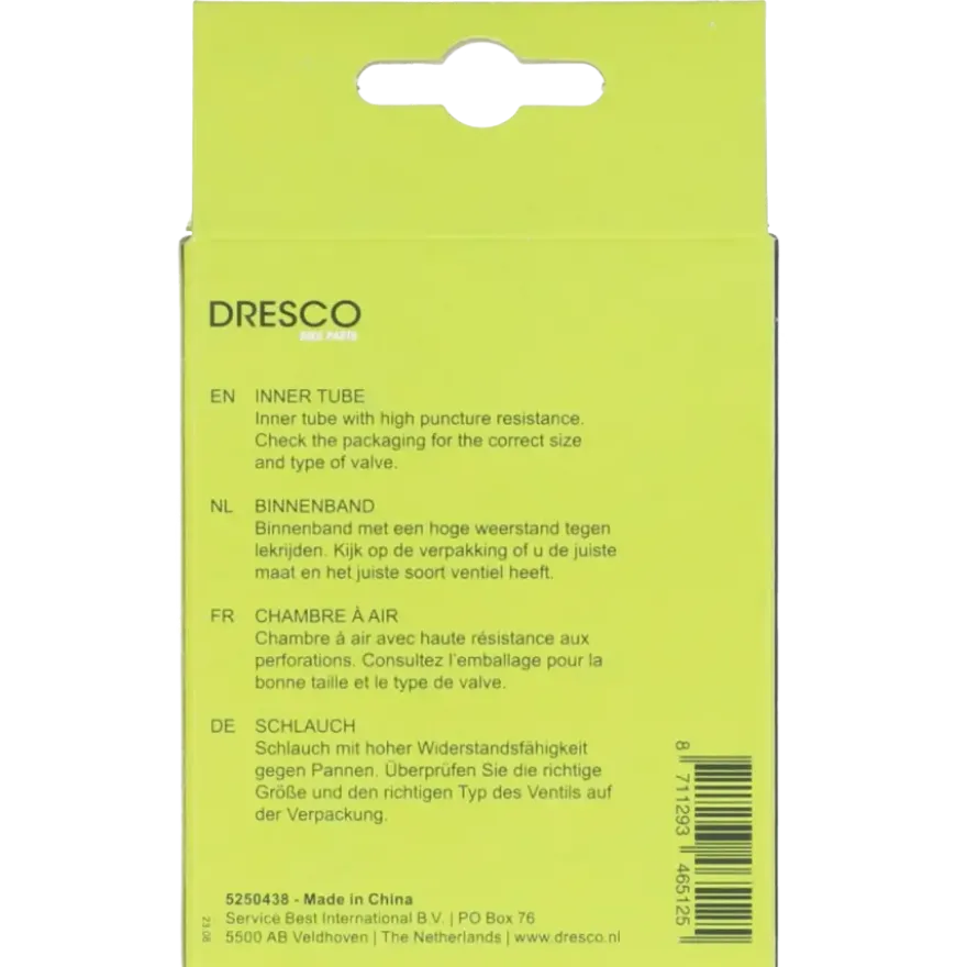 Dresco binnenband 700x23c (19/25-700) sclave 48mm